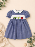 🌾 Bluebell Farm Smocked Dress